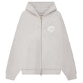 The Couture Club Heavyweight Monogram Applique Emblem Vest Grijs