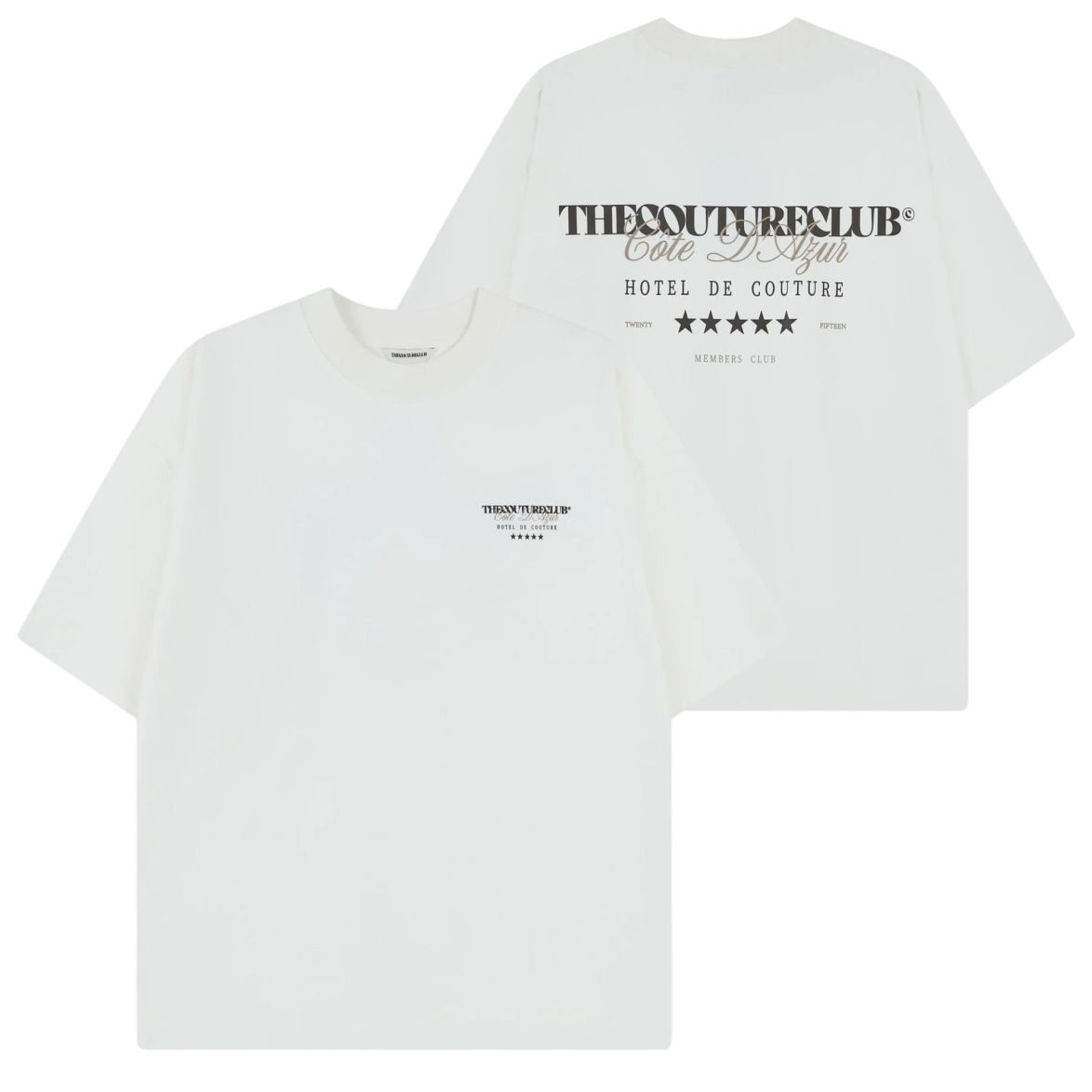 The Couture Club Hotel De Couture T-shirt Off White