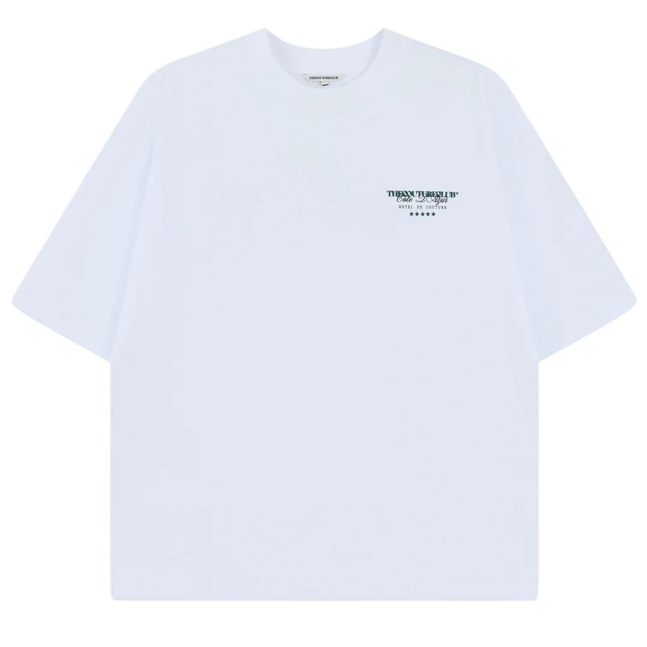 The Couture Club Hotel De Couture T-shirt Wit/Groen