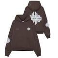 The Couture Club Motion Blurred Emblem Hoodie Bruin