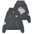The Couture Club Motion Blurred Emblem Vest Antraciet