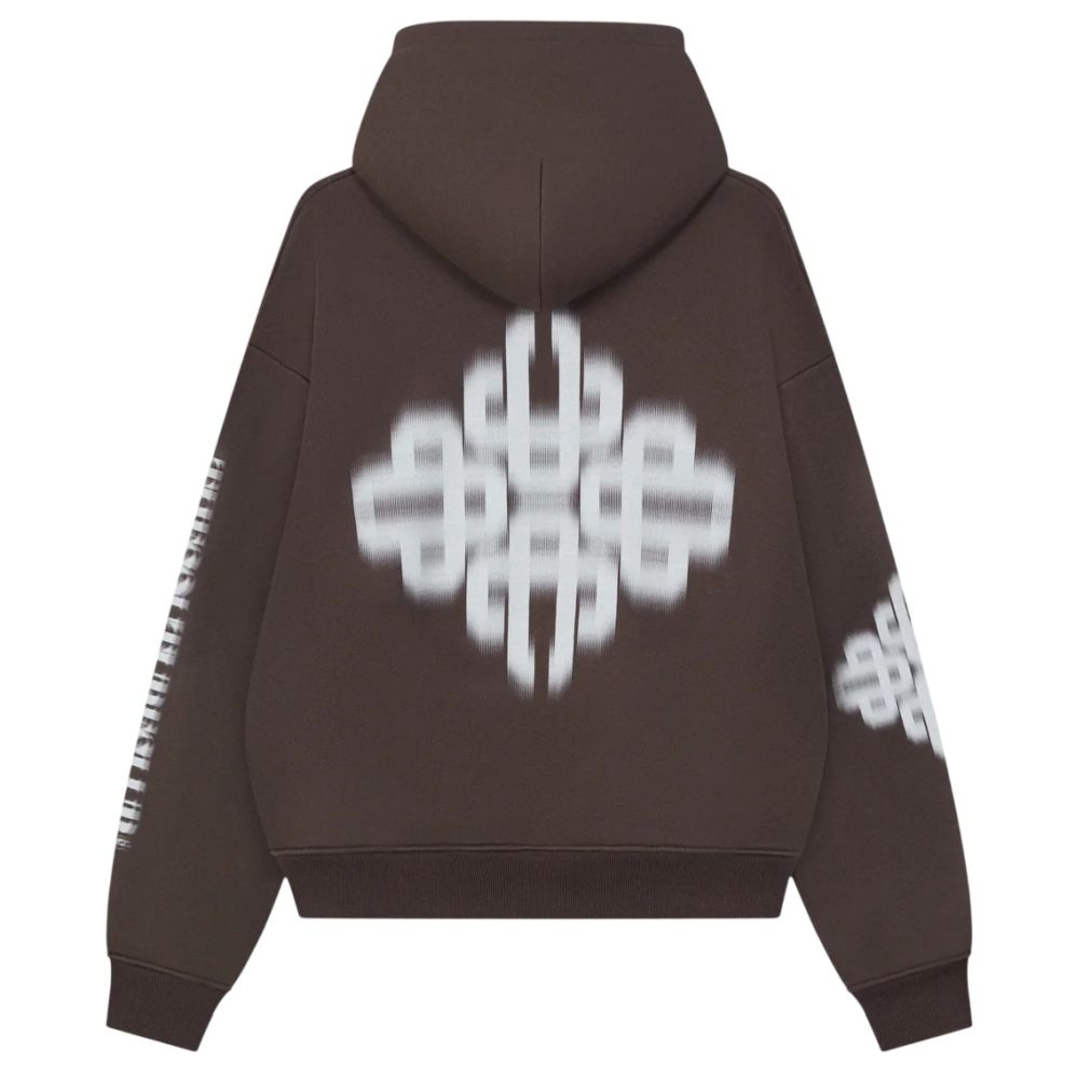 The Couture Club Motion Blurred Emblem Vest Bruin