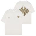 The Couture Club Motion Blurred Emblem T-shirt Off White/Groen