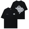 The Couture Club Motion Blurred Emblem T-shirt Zwart