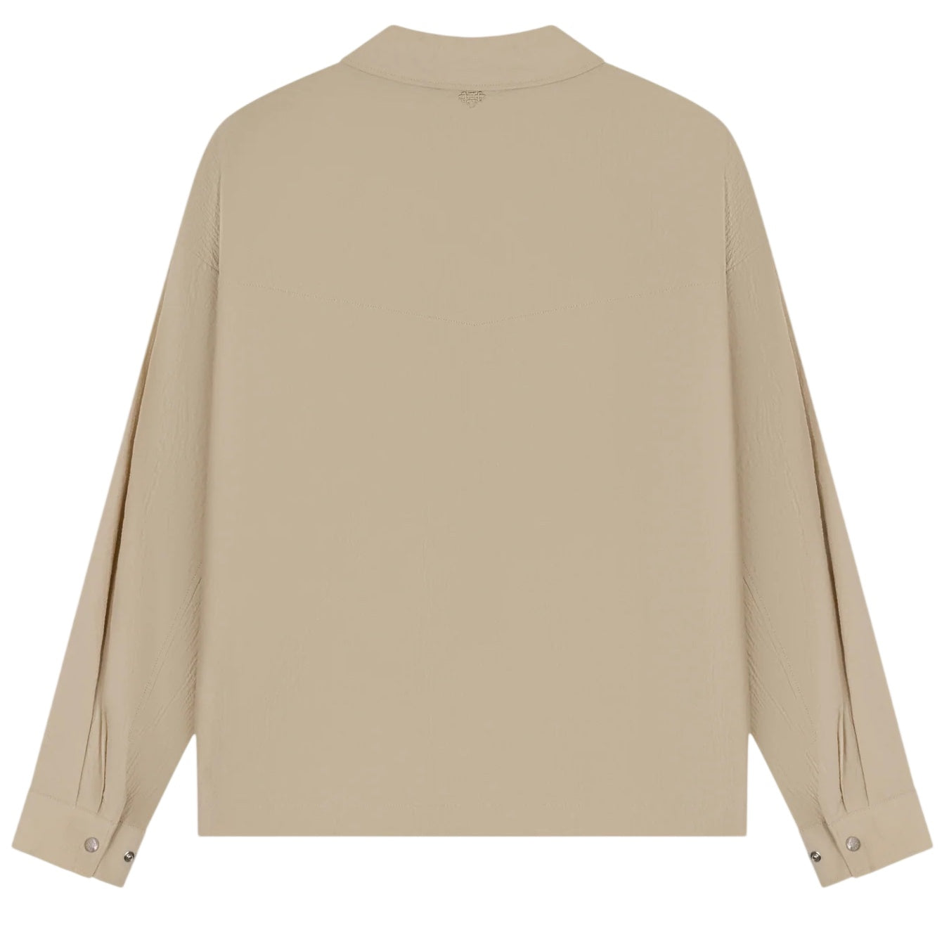 The Couture Club Textured Overhemd Beige