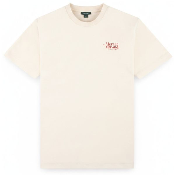 The Mercer Brand Logo T-shirt Off White