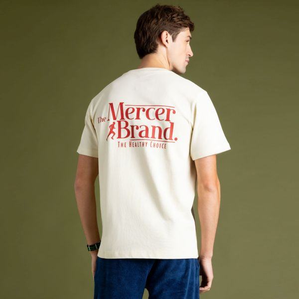 The Mercer Brand Logo T-shirt Off White