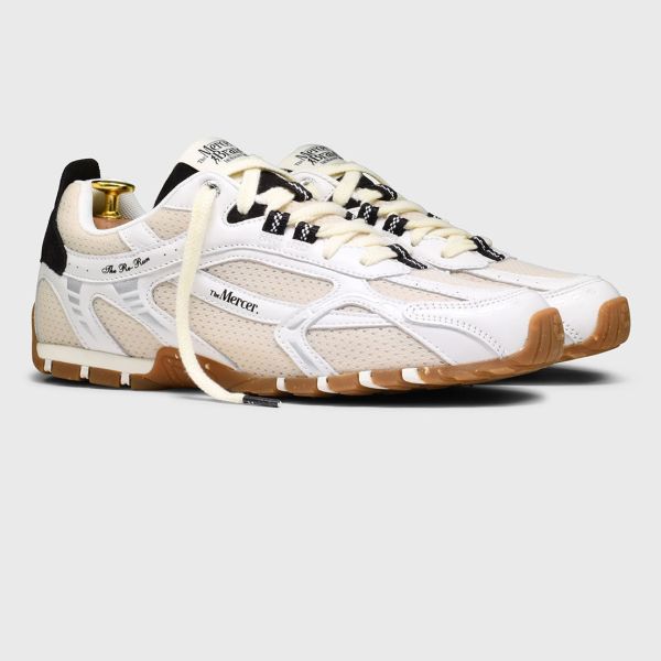 The Mercer Brand The Re-Run Drive Sneaker Off White
