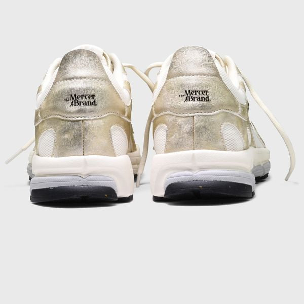 The Mercer Brand The Re-Run Metallic Sneaker Goud