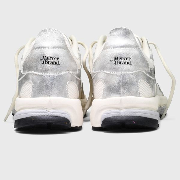 The Mercer Brand The Re-Run Metallic Sneaker Zilver