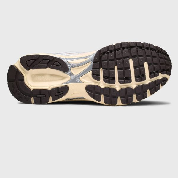 The Mercer Brand The Re-Run Vintage Nappa Sneaker Wit/Bruin