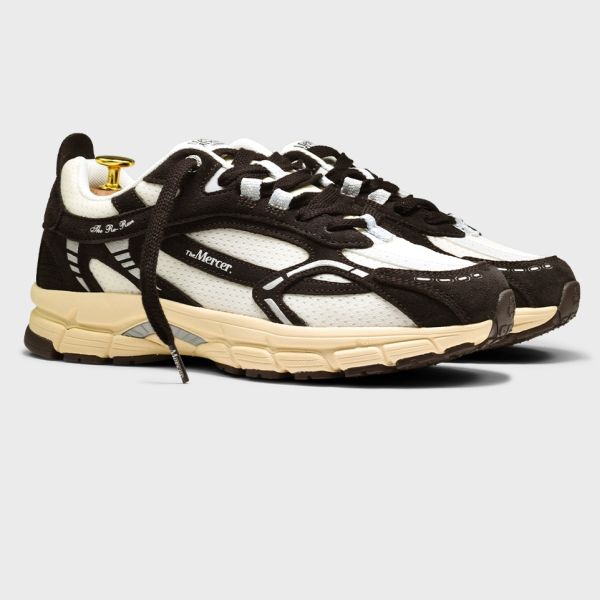 The Mercer Brand The Re-Run Vintage Suede Sneaker Bruin