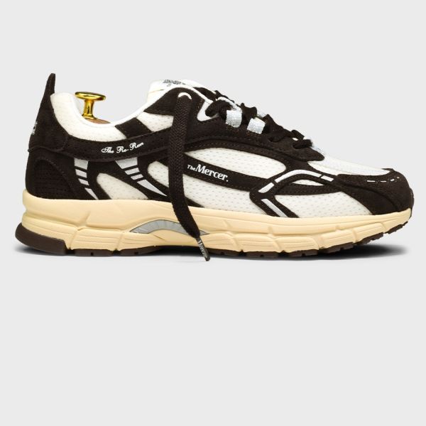 The Mercer Brand The Re-Run Vintage Suede Sneaker Bruin