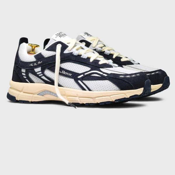 The Mercer Brand The Re-Run Vintage Suede Sneaker Navy