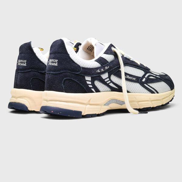 The Mercer Brand The Re-Run Vintage Suede Sneaker Navy