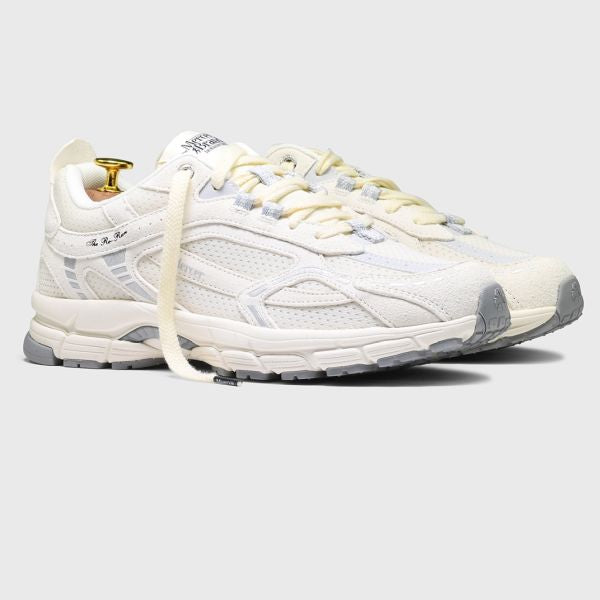 The Mercer Brand The Re-Run Vintage Suede Sneaker Off White