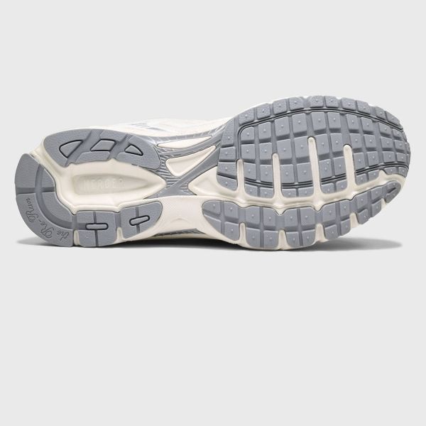 The Mercer Brand The Re-Run Vintage Suede Sneaker Off White
