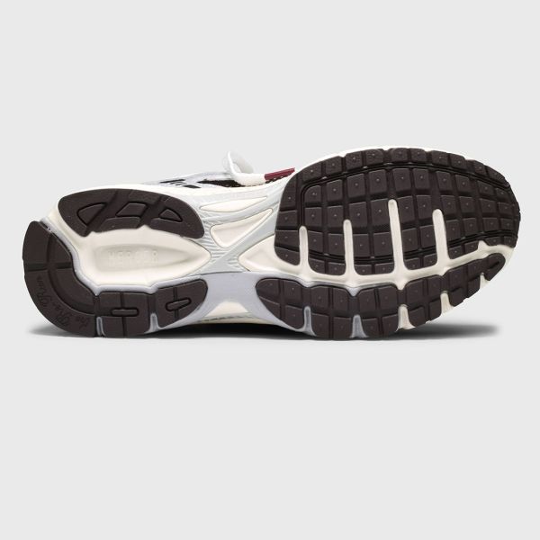 The Mercer Brand The Re-Run White Silver Sneaker Wit/Bruin