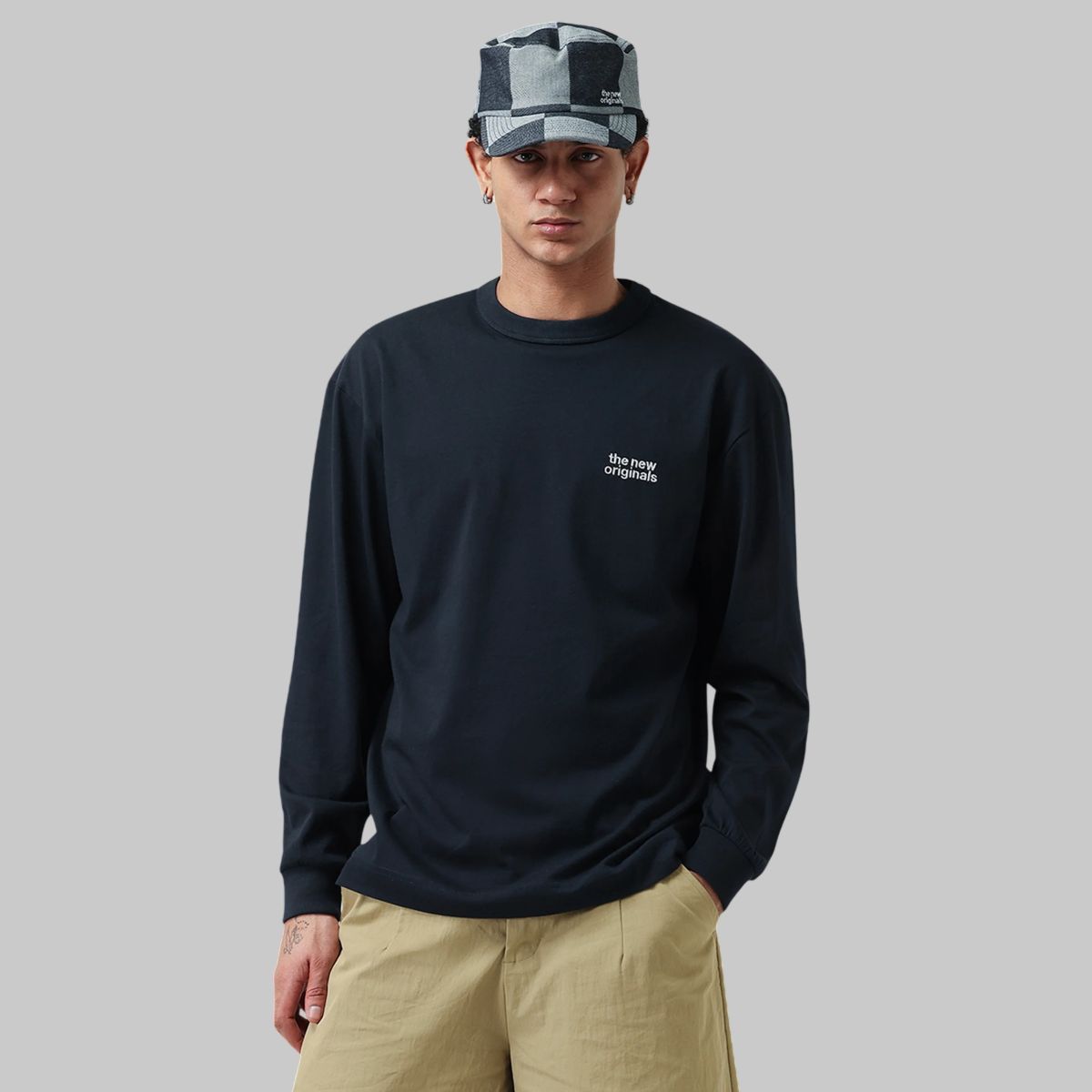 The New Originals CATNA Longsleeve T-shirt Navy
