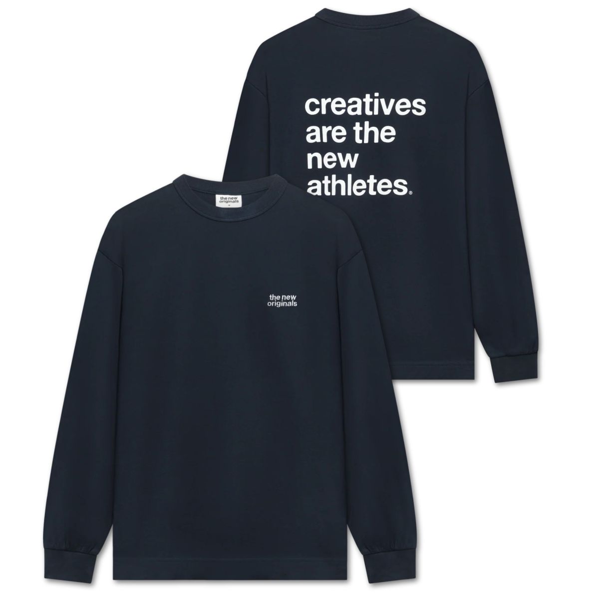 The New Originals CATNA Longsleeve T-shirt Navy