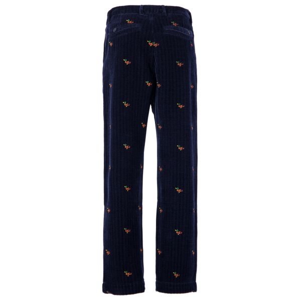 The New Originals Freddy Duck Corduroy Broek Navy
