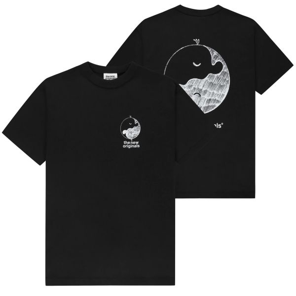 The New Originals Freddy Yin Yang T-shirt Zwart
