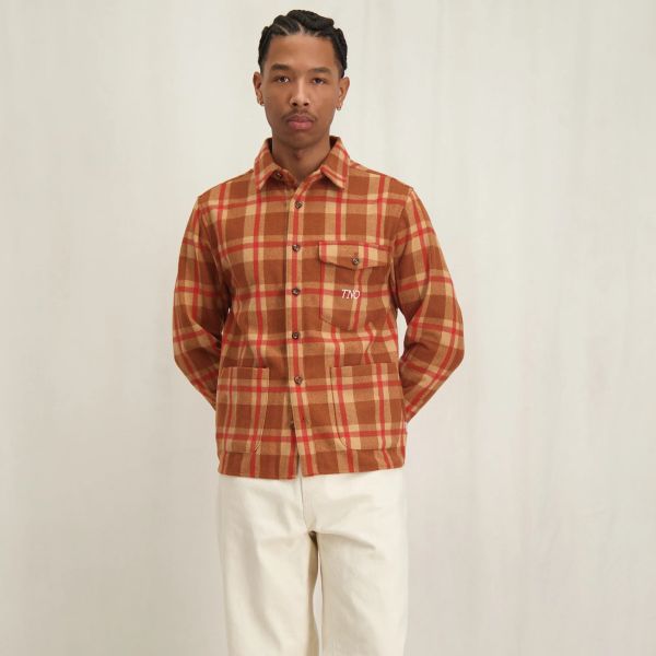 The New Originals Lignator Overshirt Bruin