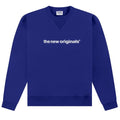 The New Originals Logo Sweater Blauw