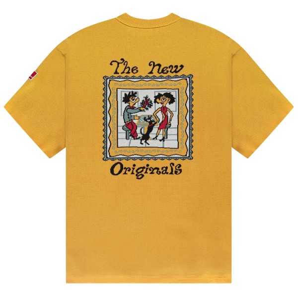 The New Originals Lovers Knit T-shirt Geel