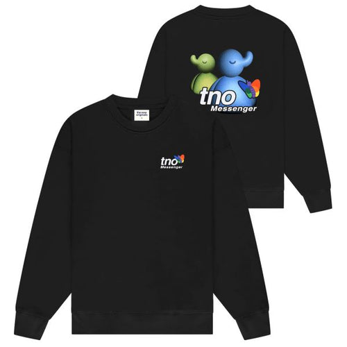 The New Originals Messenger Sweater Zwart