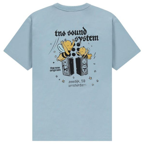 The New Originals Sound T-shirt Licht Blauw