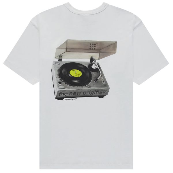 The New Originals Turntable T-shirt Wit