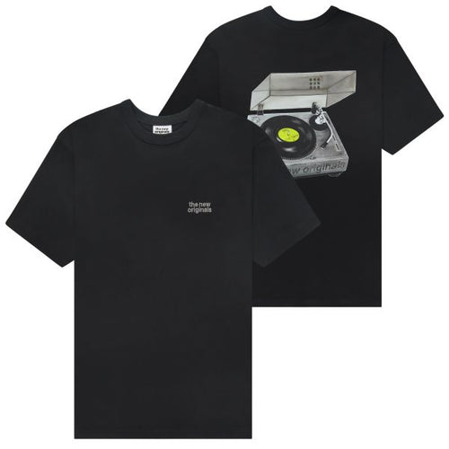 The New Originals Turntable T-shirt Zwart