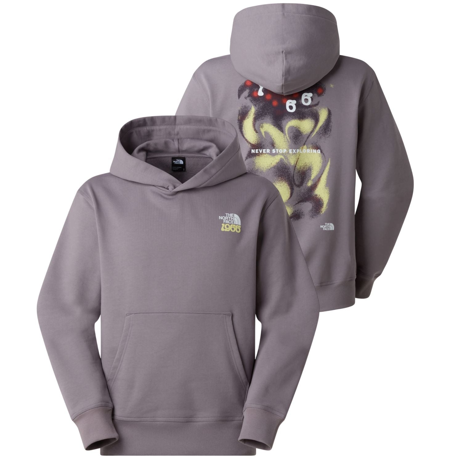 The North Face 1966 Motion Relaxed Hoodie Grijs