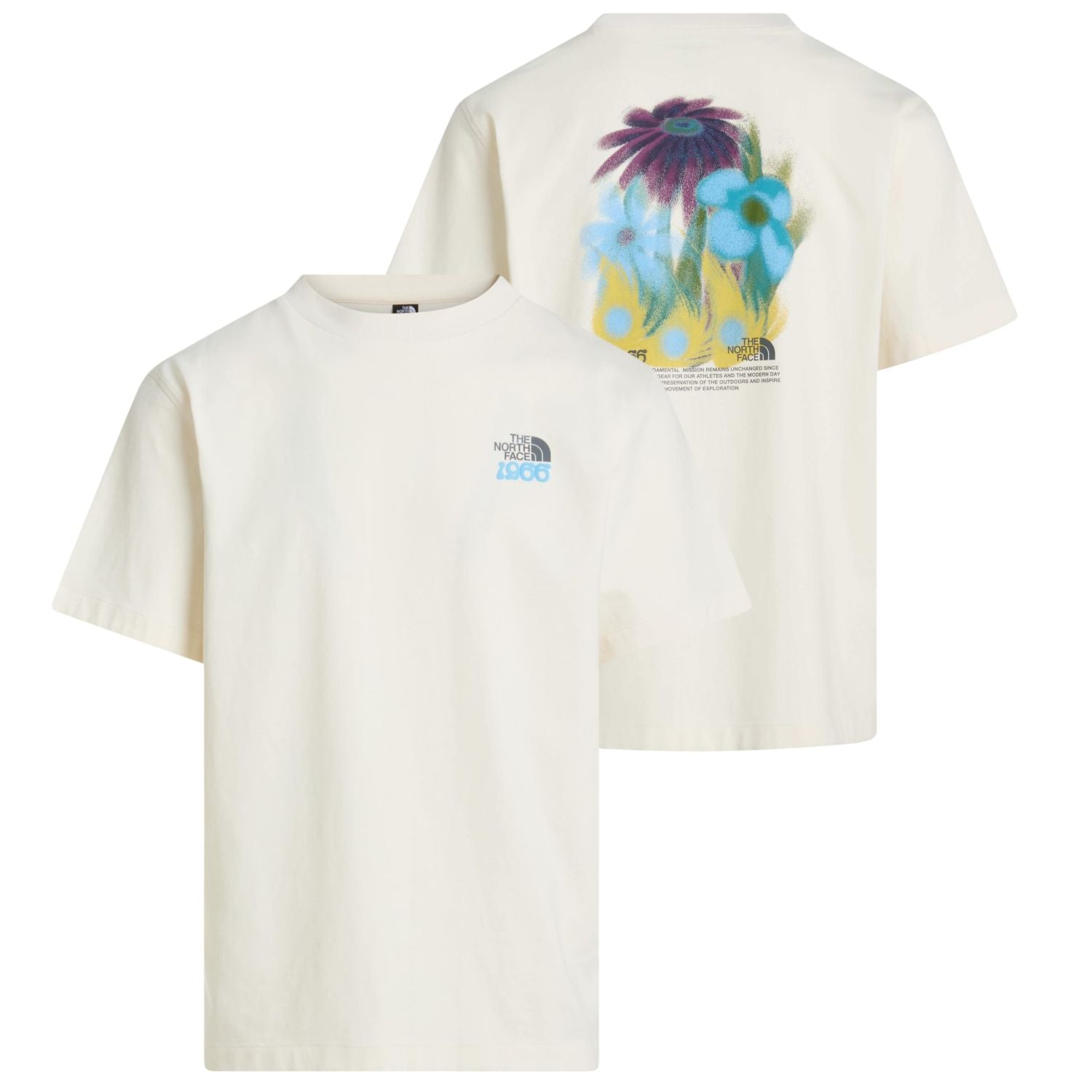 The North Face 1966 Flora Relaxed T-shirt Off White