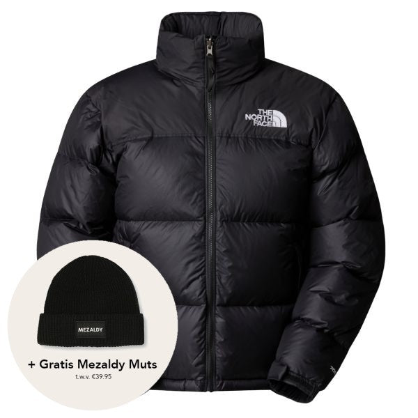 The North Face 1996 Retro Nuptse Jas Zwart