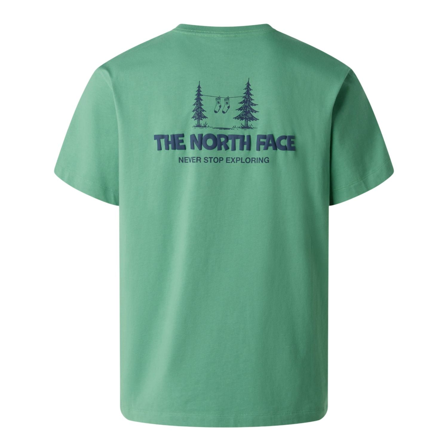 The North Face Camping Relaxed T-shirt Groen