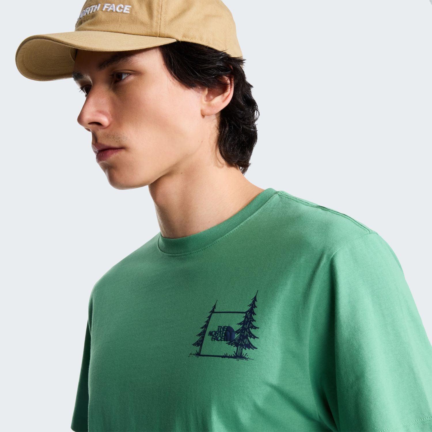 The North Face Camping Relaxed T-shirt Groen