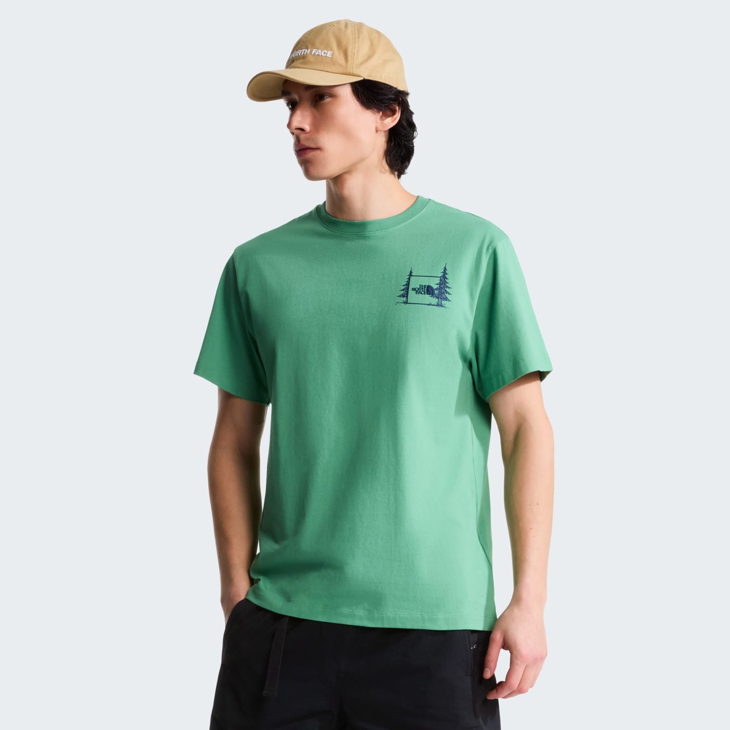 The North Face Camping Relaxed T-shirt Groen