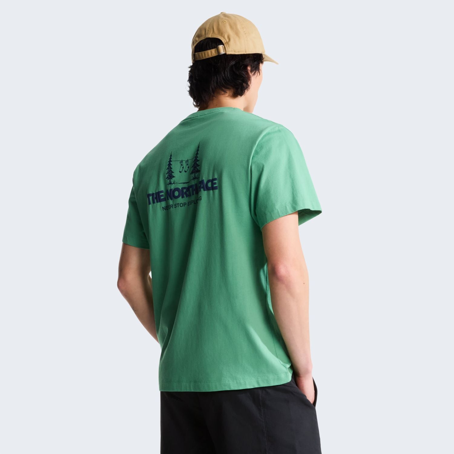 The North Face Camping Relaxed T-shirt Groen