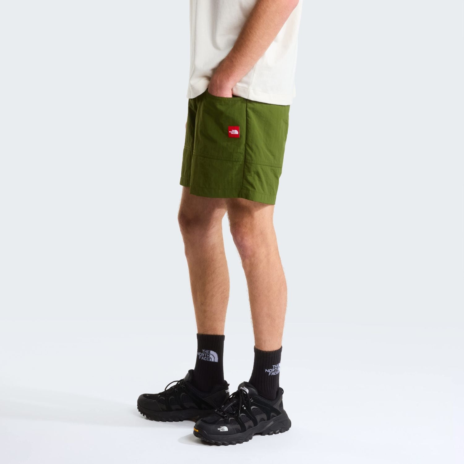 The North Face Red Box Korte Broek Donker Groen