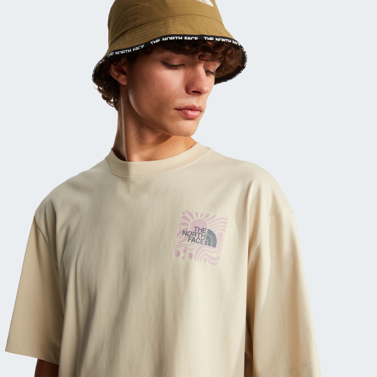 The North Face Sun Oversized T-shirt Beige