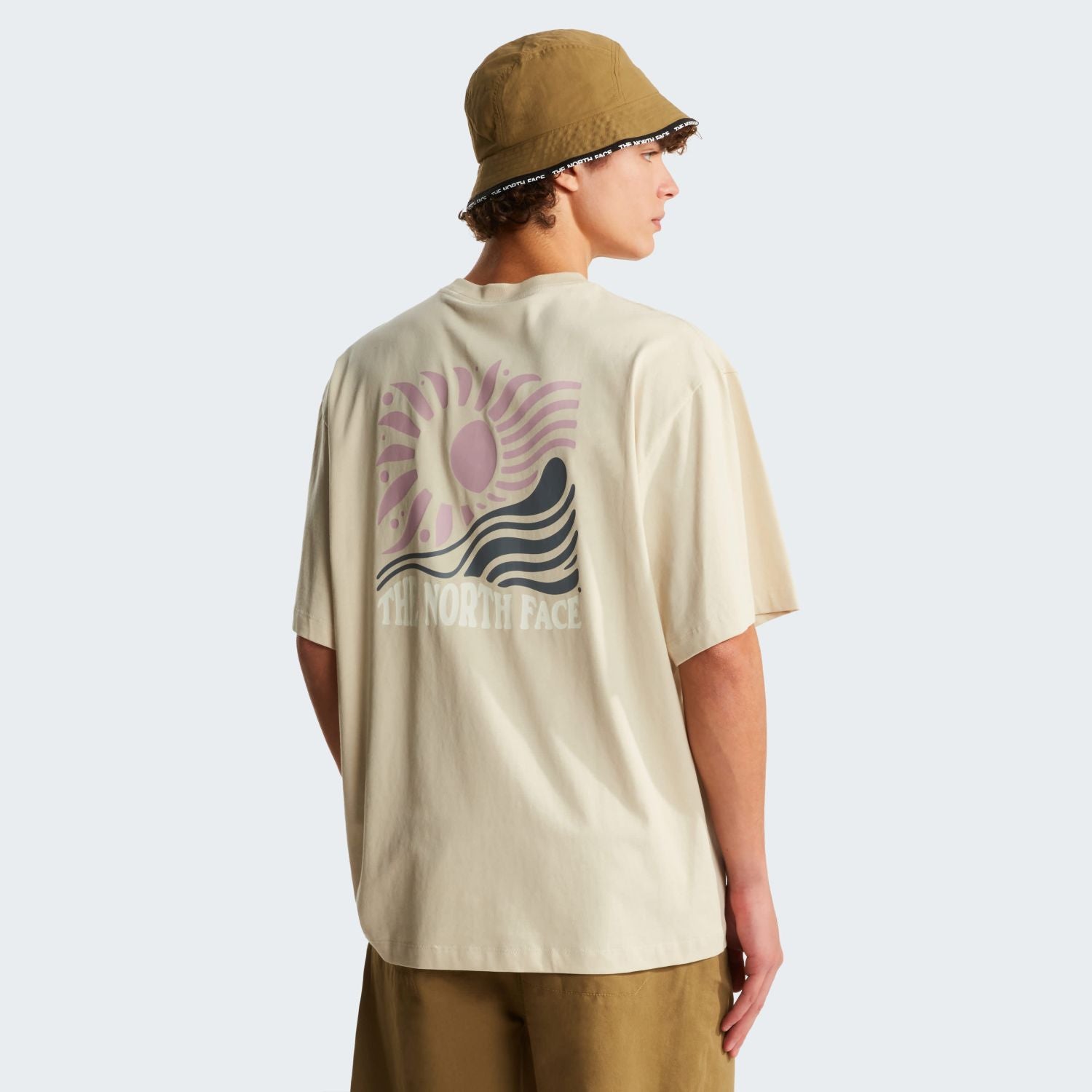 The North Face Sun Oversized T-shirt Beige