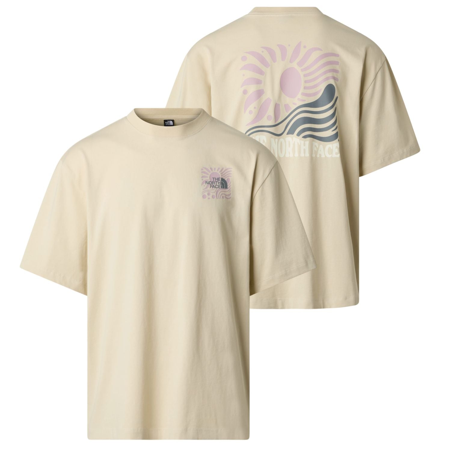 The North Face Sun Oversized T-shirt Beige