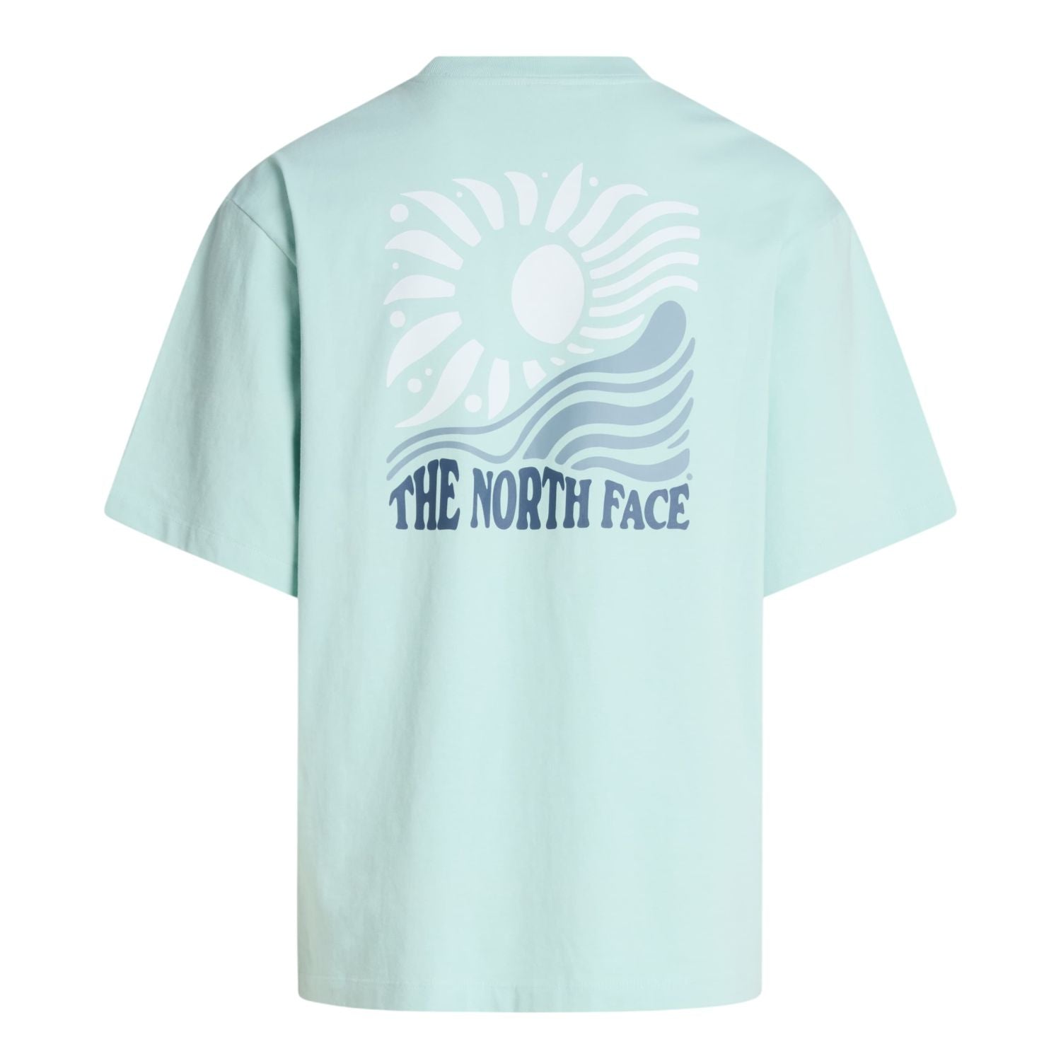 The North Face Sun Oversized T-shirt Licht Blauw