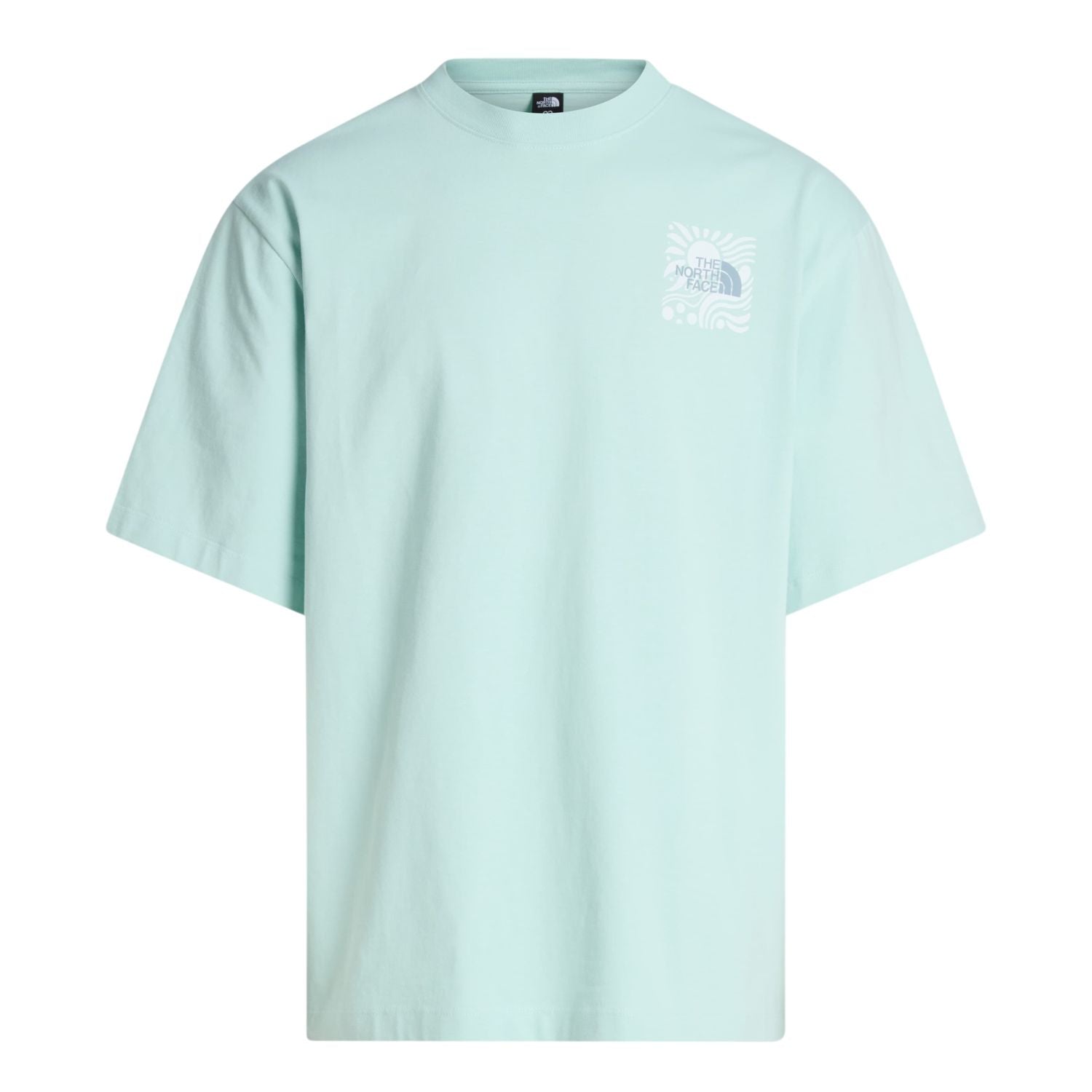 The North Face Sun Oversized T-shirt Licht Blauw