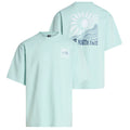 The North Face Sun Oversized T-shirt Licht Blauw