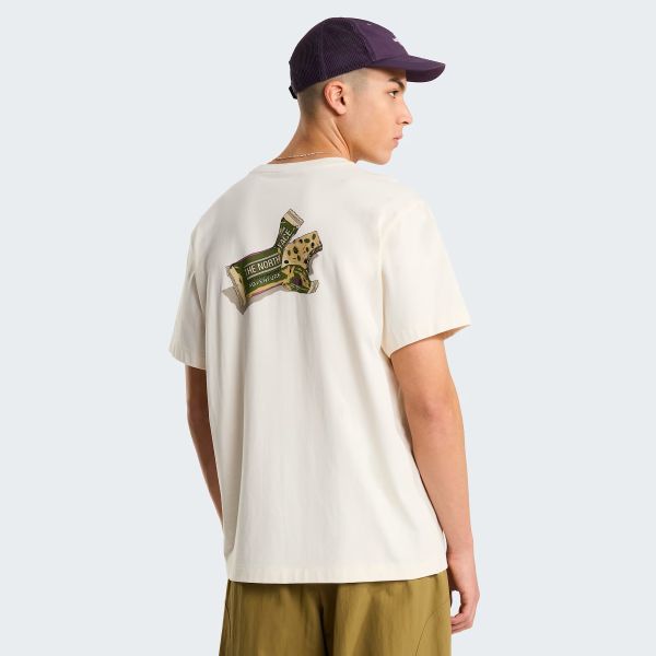 The North Face TNF Snack Relaxed T-shirt Off White