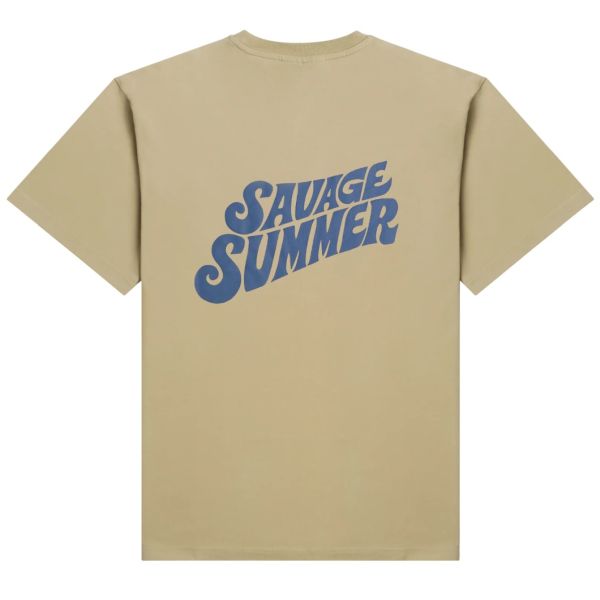 The Savage Report Savage Summer T-shirt Beige