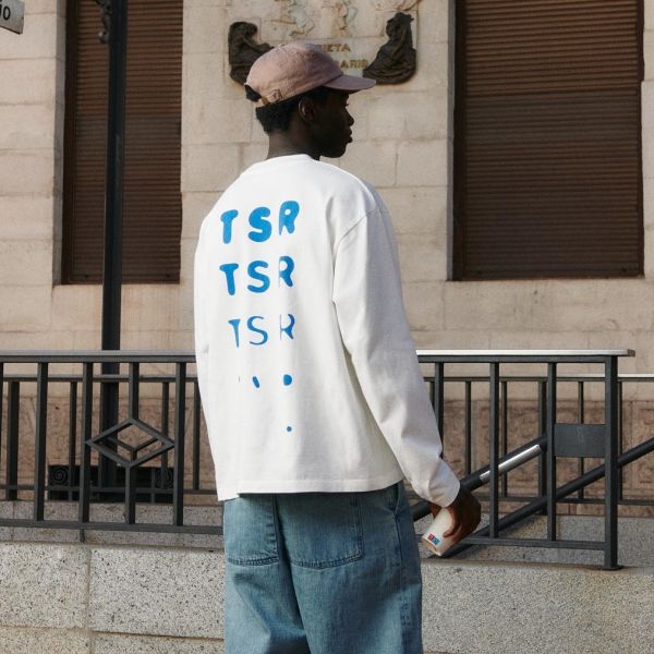 The Savage Report TSR Optic Longsleeve T-shirt Off White